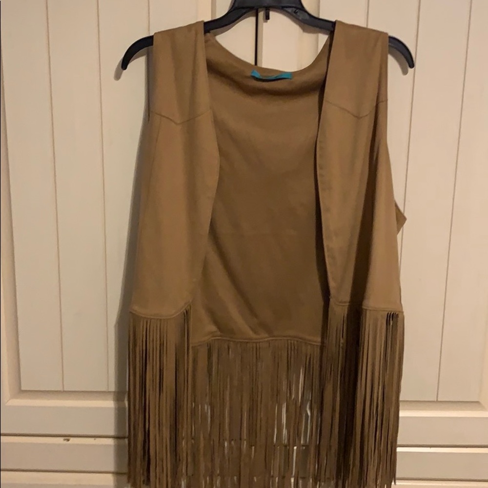 Tan vest